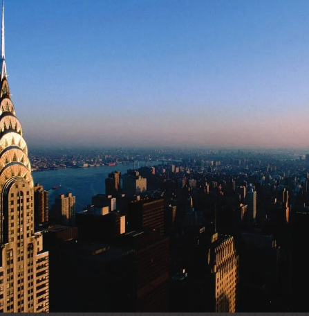 Watercolor of the New York skyline